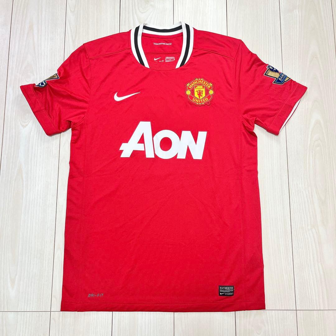 【美品】マンチェスター・ユナイテッド オーセンティックユニフォーム（ルーニー）