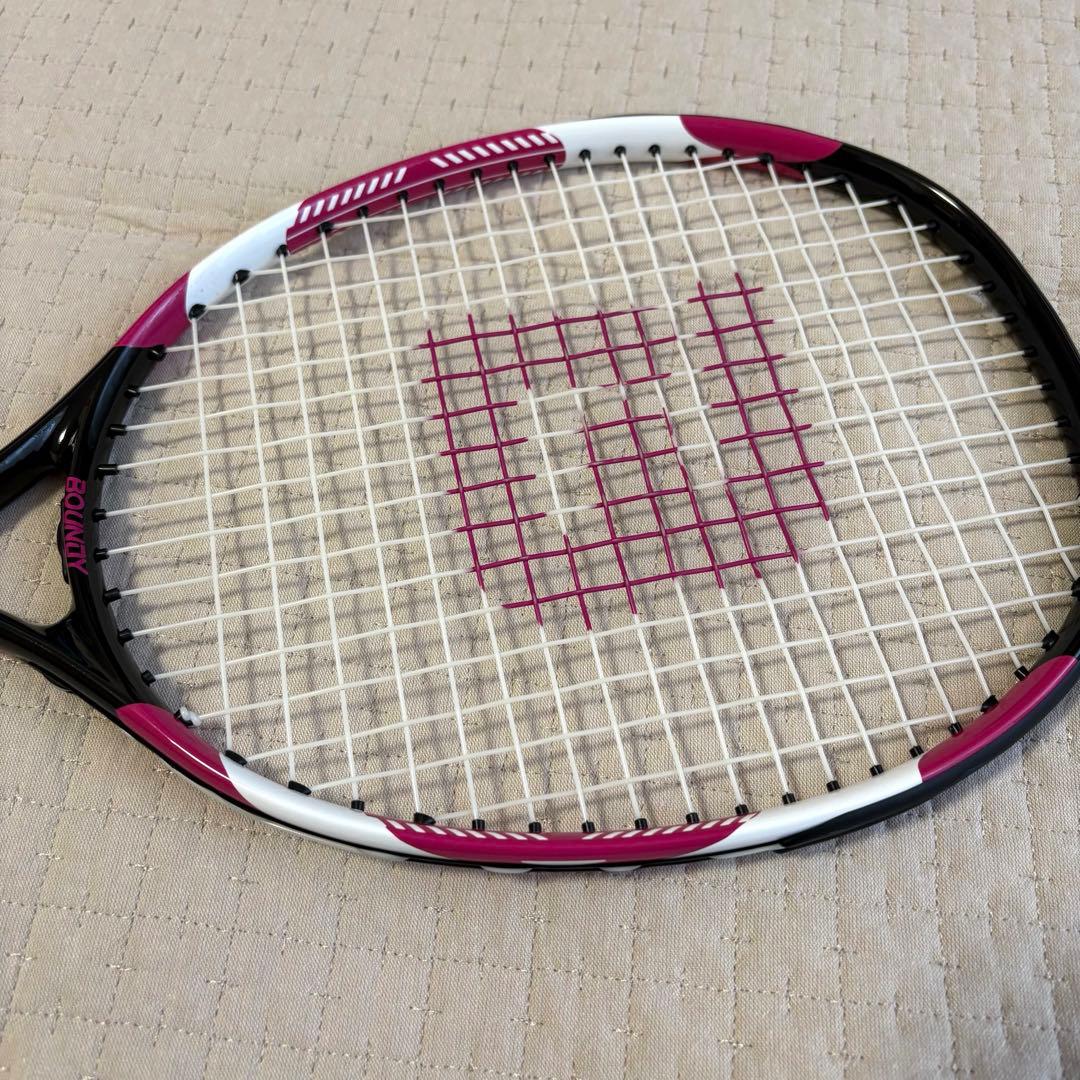 BOUNDY XC バウンドテニスラケット　バウンディー　ピンク　ケース付き