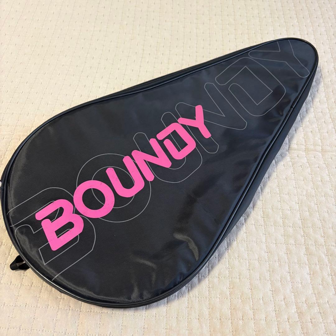 BOUNDY XC バウンドテニスラケット　バウンディー　ピンク　ケース付き