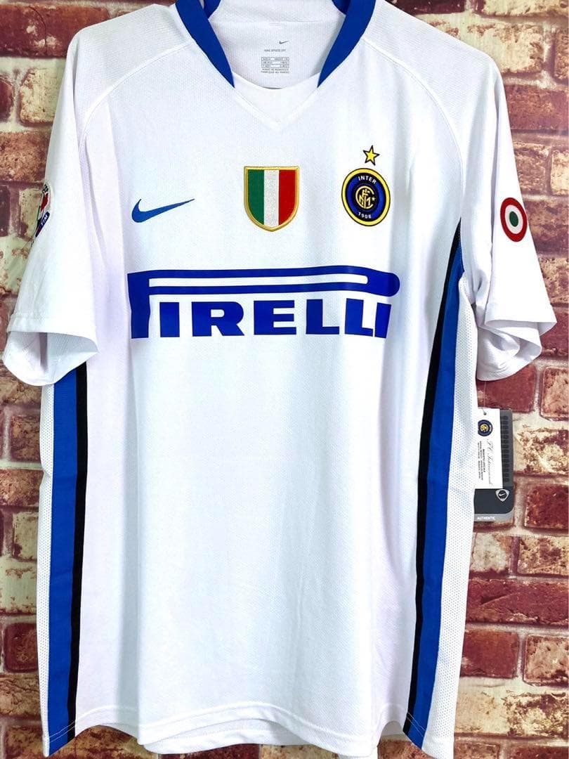 Y2K タグ付未使用06-07 INTEL FIGO 7番NIKE away M