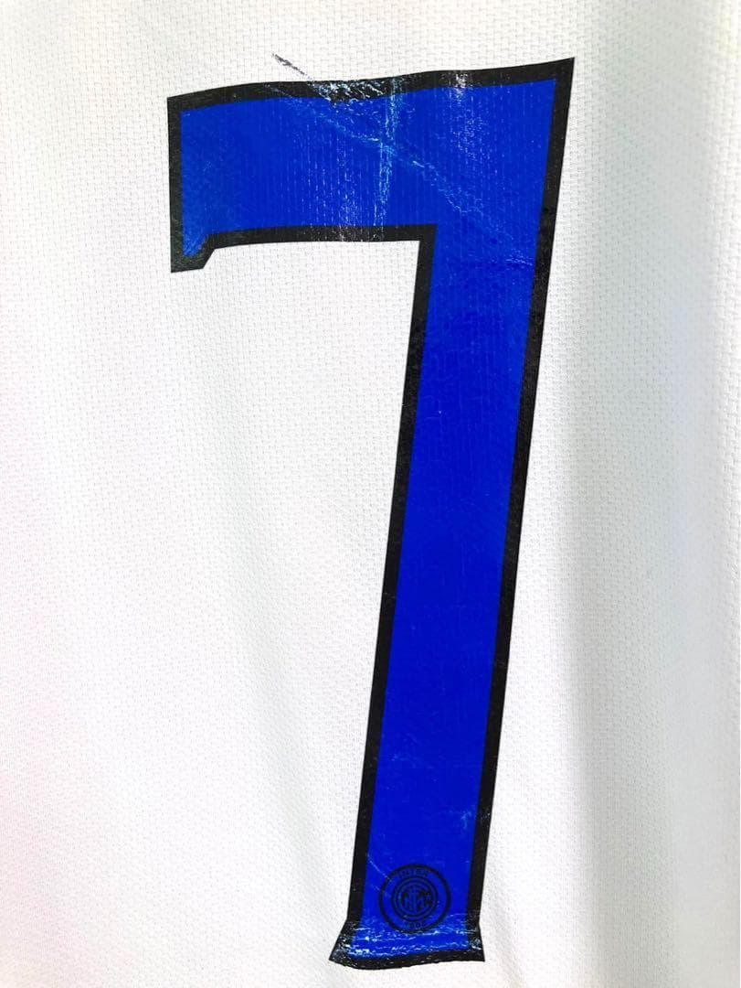Y2K タグ付未使用06-07 INTEL FIGO 7番NIKE away M