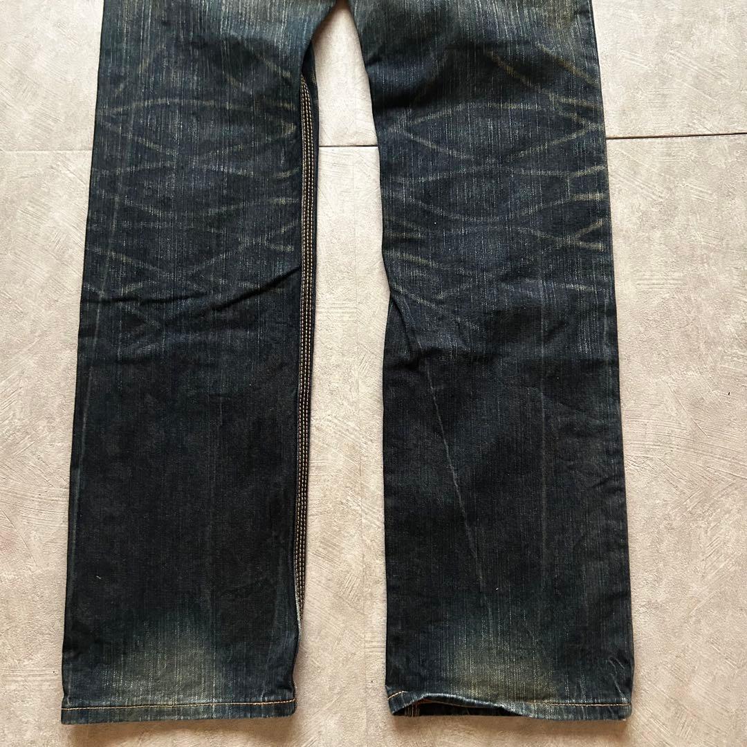 パンツ archive grunge edwin fade denim pants