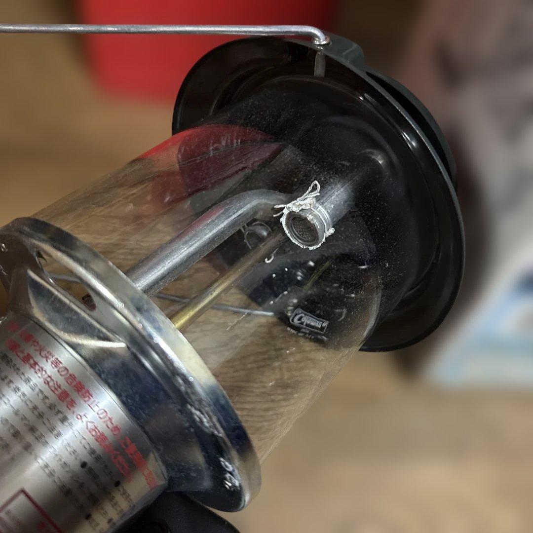 Coleman ガソリンランタン キャリーケース付き　マントルなし