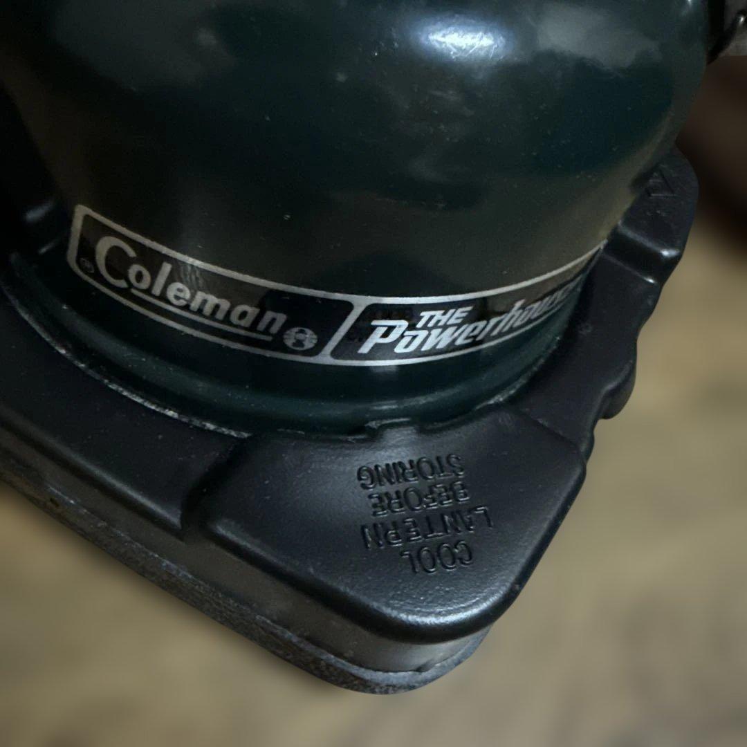 Coleman ガソリンランタン キャリーケース付き　マントルなし