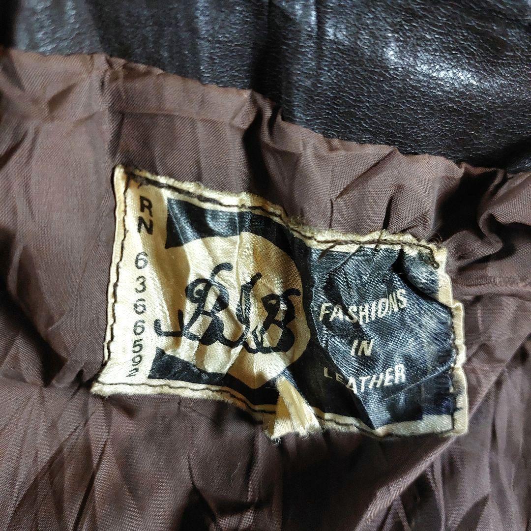 希少 スーパーロング丈 本革レザー トレンチコート ベルト ヴィンテージ