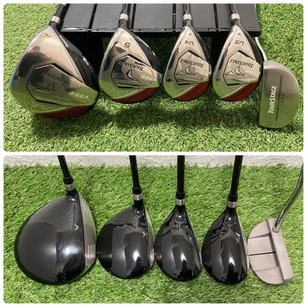 【極美品】ツアーステージ V562 メンズゴルフクラブ 12本