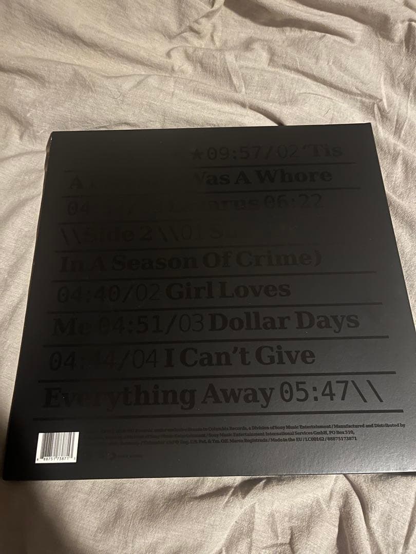 David Bowie デヴィッドボウイ Blackstar レコード　LP