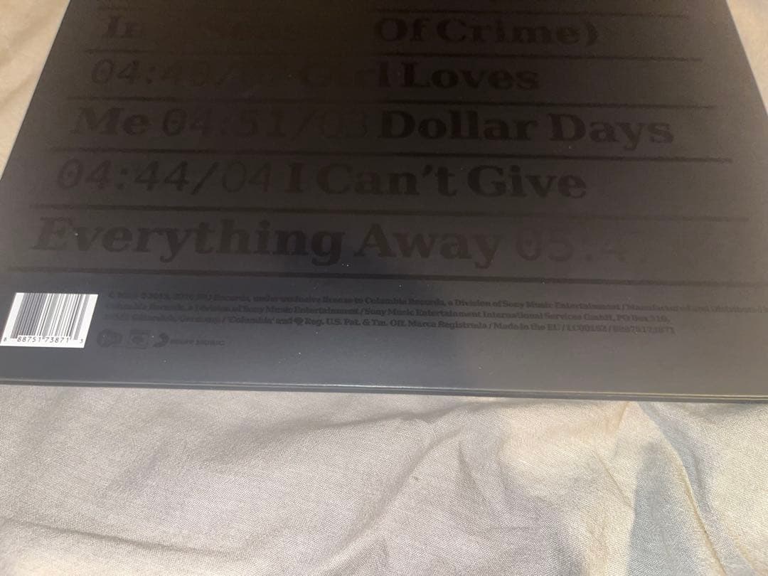 David Bowie デヴィッドボウイ Blackstar レコード　LP