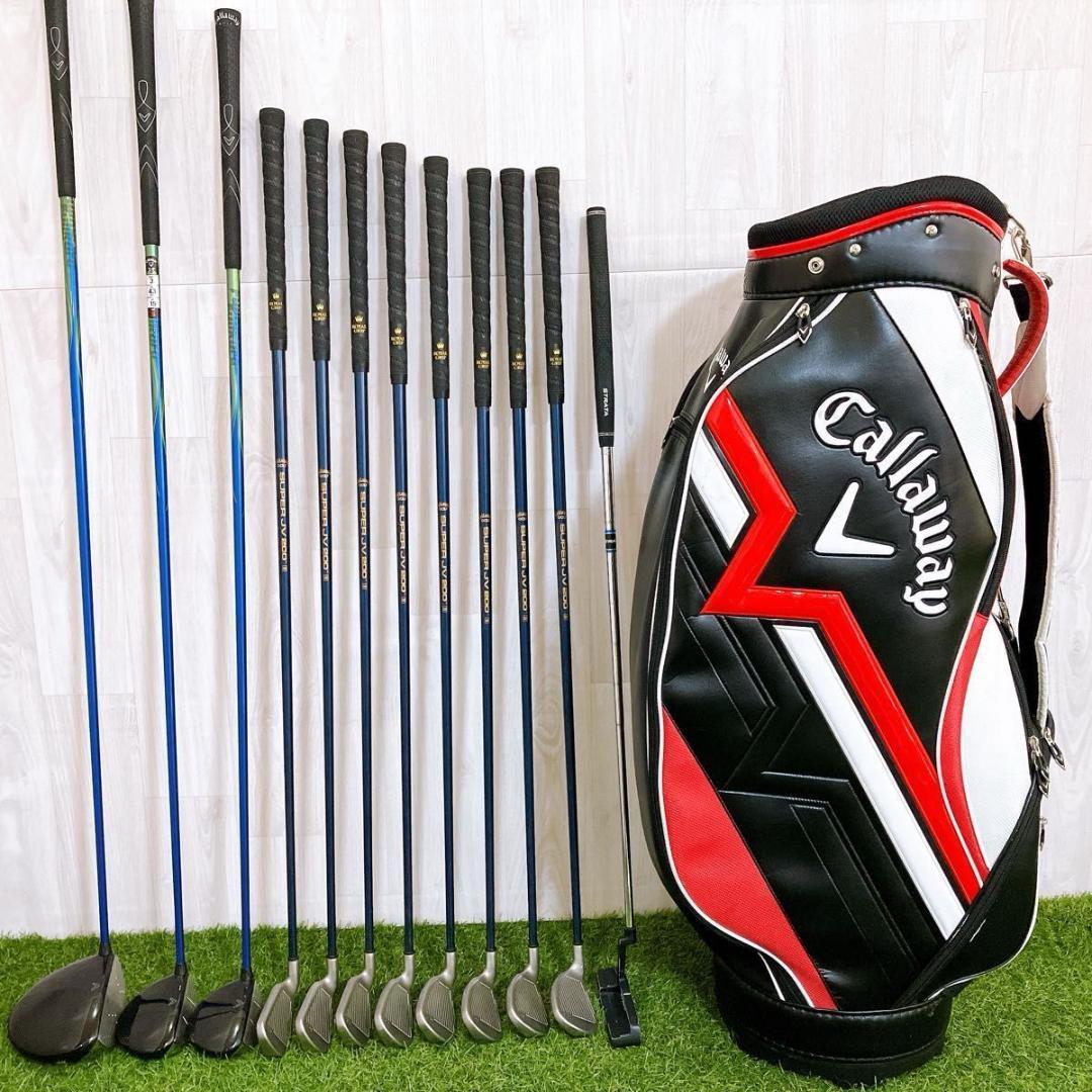 キャロウェイ ハイパーX ビッグバーサ メンズゴルフセット 初心者 右 S