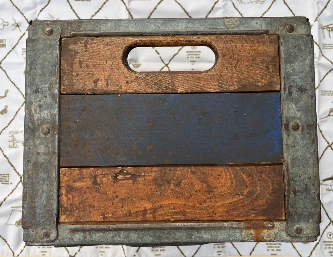 ミルククレート　木箱　ビンテージ