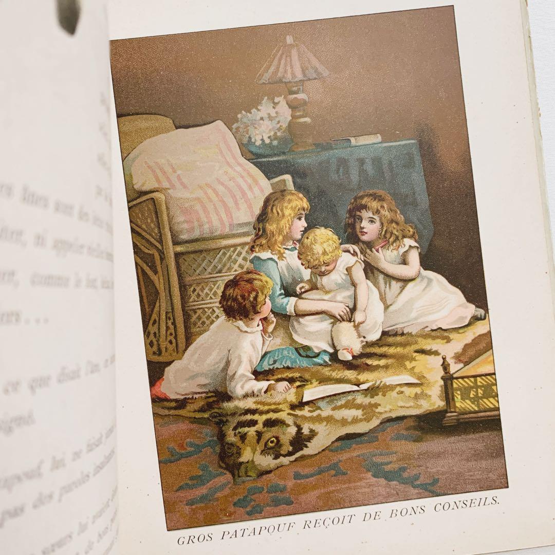 ꙳⋆愛らしい挿絵のフランスアンティーク絵本⋆꙳古書　ビンテージ