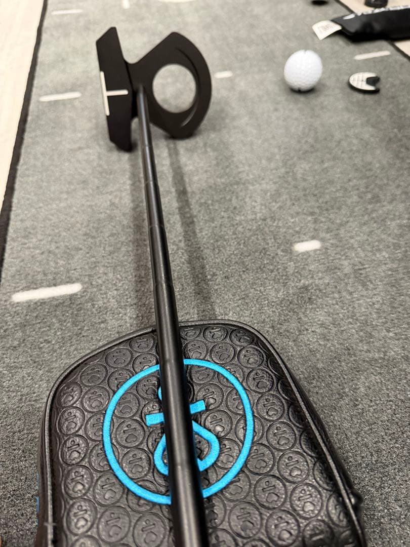 ラブゴルフ DF3 ブラックパター ヘッドカバー付き