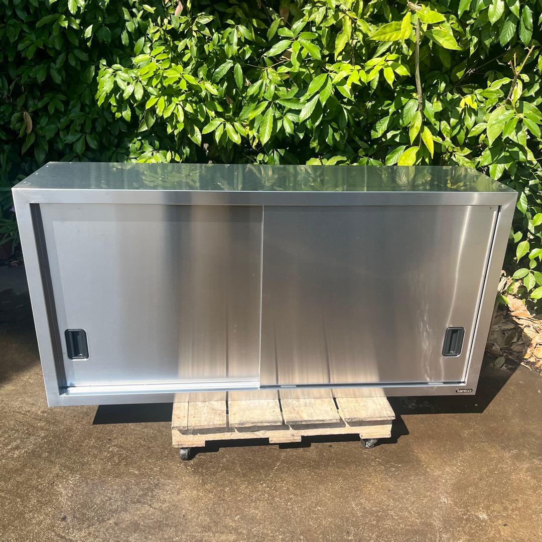 ステンレス吊り戸棚　吊り棚　食器棚　1200×300×600