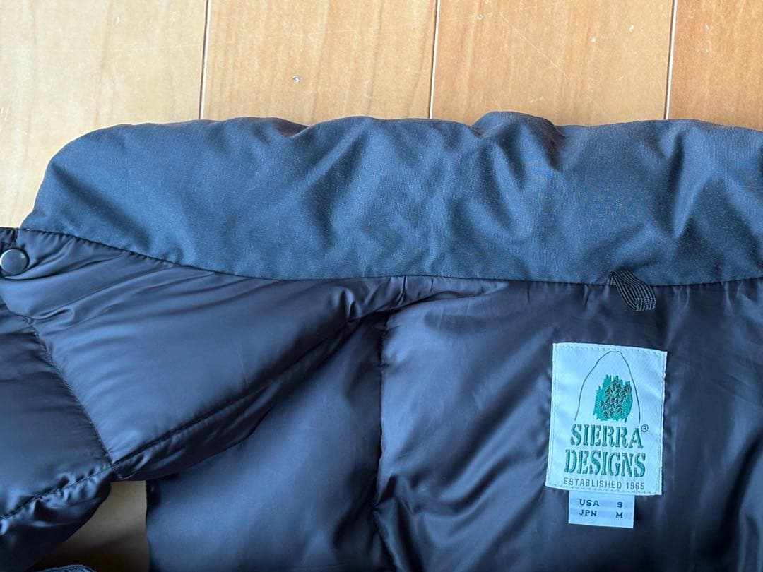 SIERRA DESIGNS ダウンベスト USA S / JPN M
