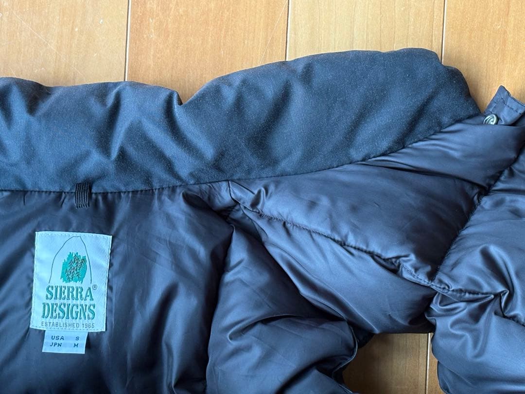 SIERRA DESIGNS ダウンベスト USA S / JPN M