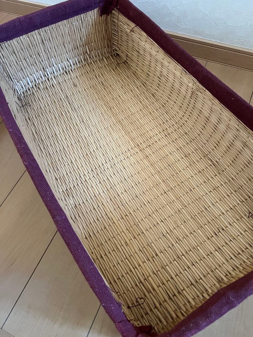 柳行李　大きめ　レトロ　アンティーク