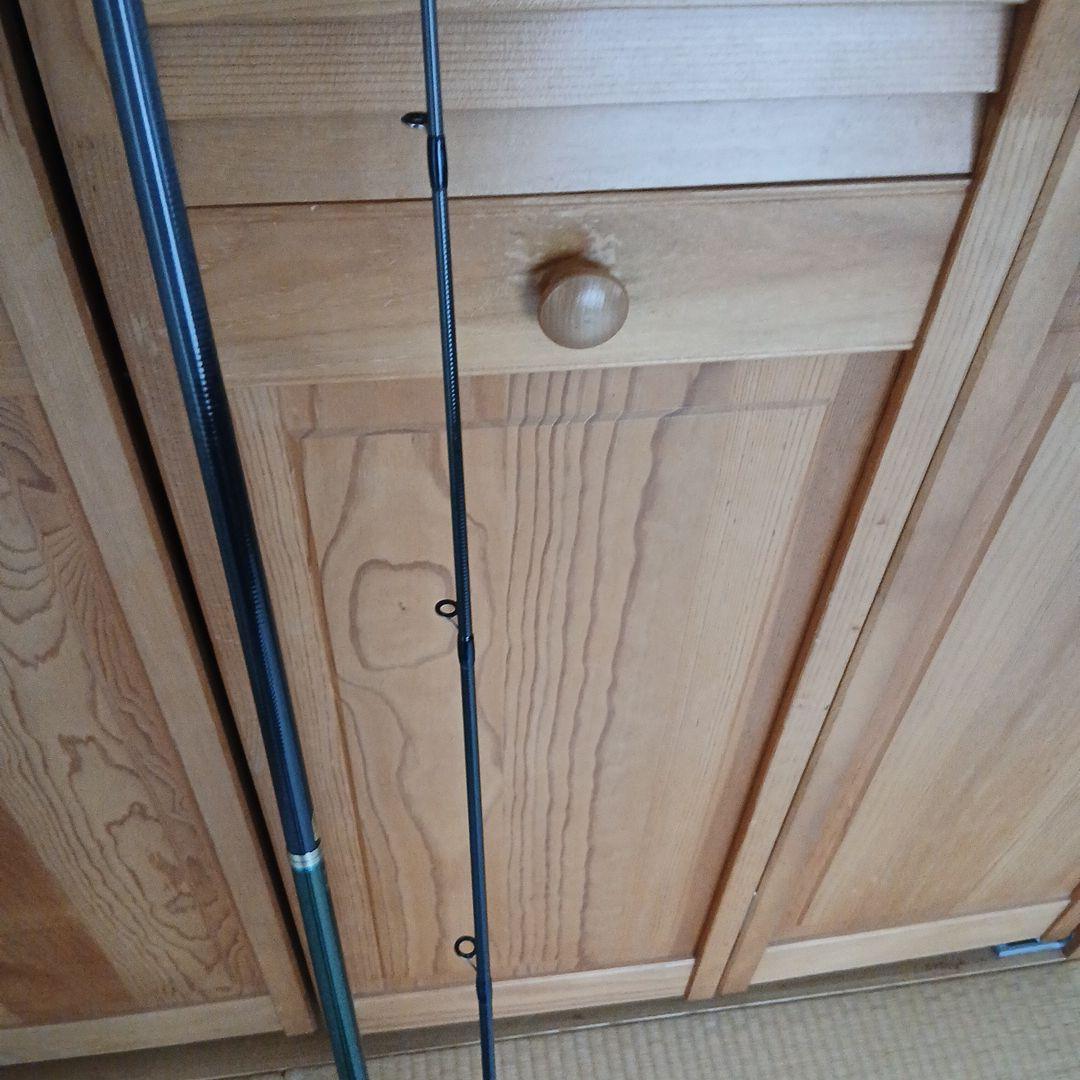 エギングロッド カーボン製 ブラック/グリーン