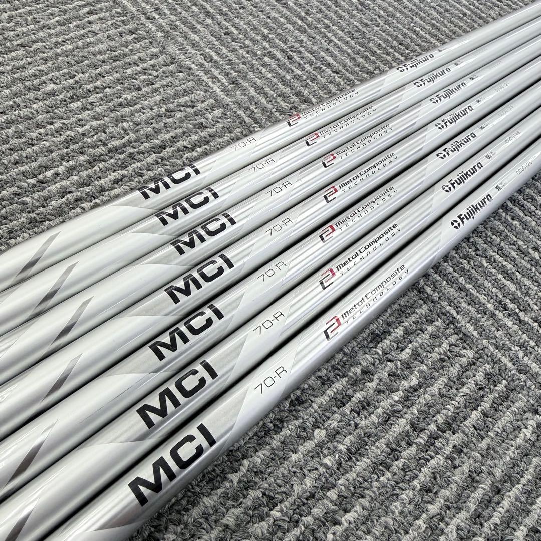 フジクラ MCI70R 7本セット 6l〜SW アイアンシャフト 単品