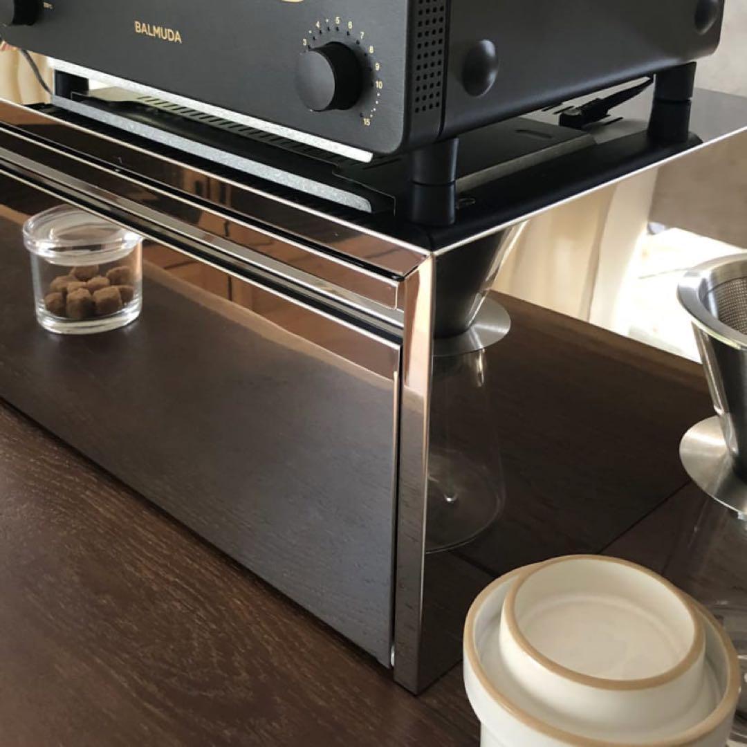 国産トースターラック ステンレス 奥行32cm