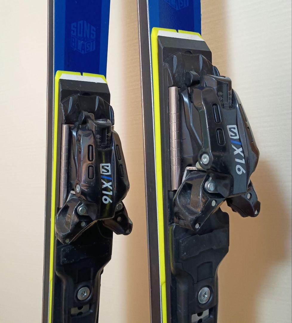 ●Salomon RACE GS スキー 180cm 青