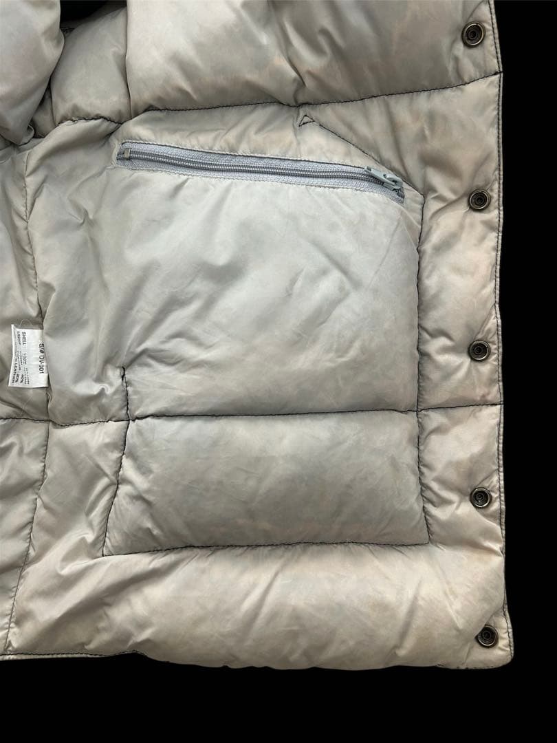 サイズL HbarC ダウンベスト ブラック 70s ロッキーマウンテン 古着