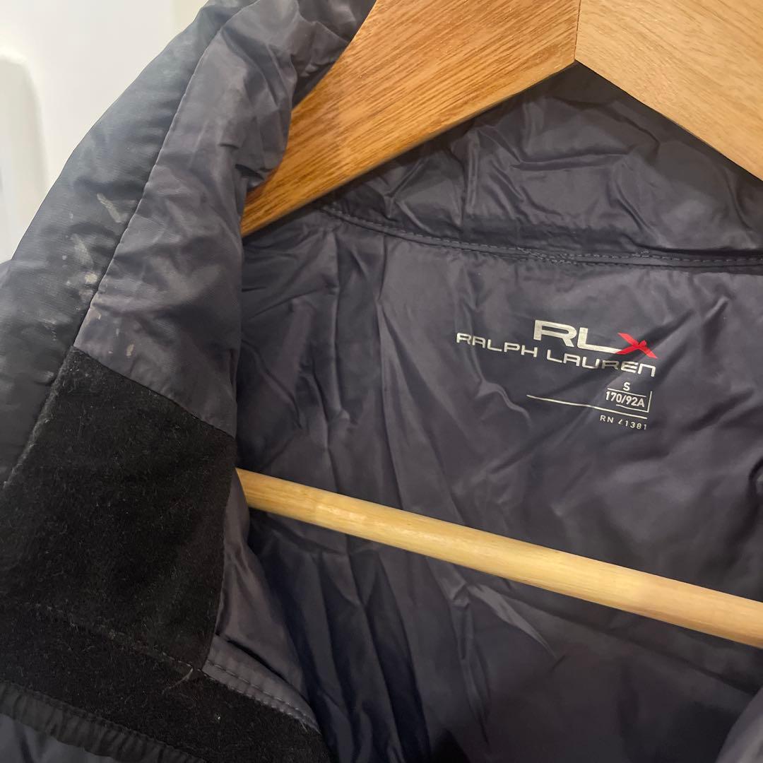 ラルフローレン スポーツ RLX ダウンベスト ゴルフ 黒 ブラック 防寒