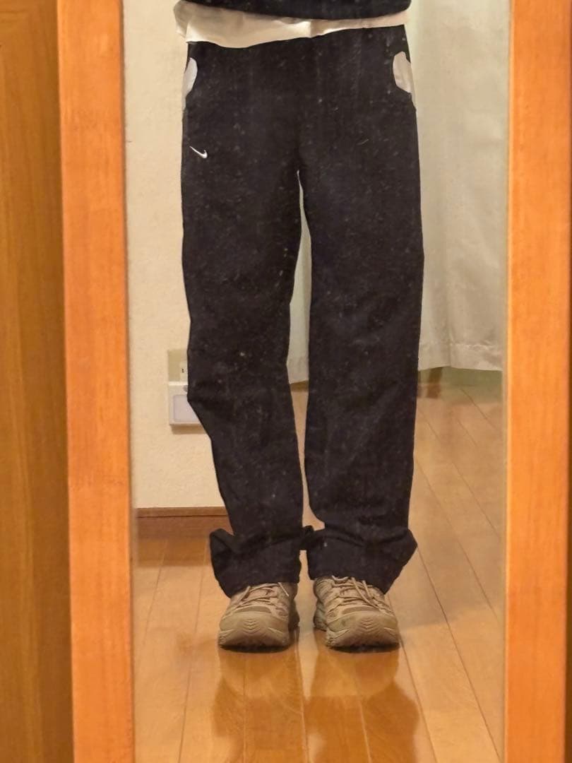 ナイキ NIKE ナイロンパンツ M相当 シェルパンツ テック系コーデ