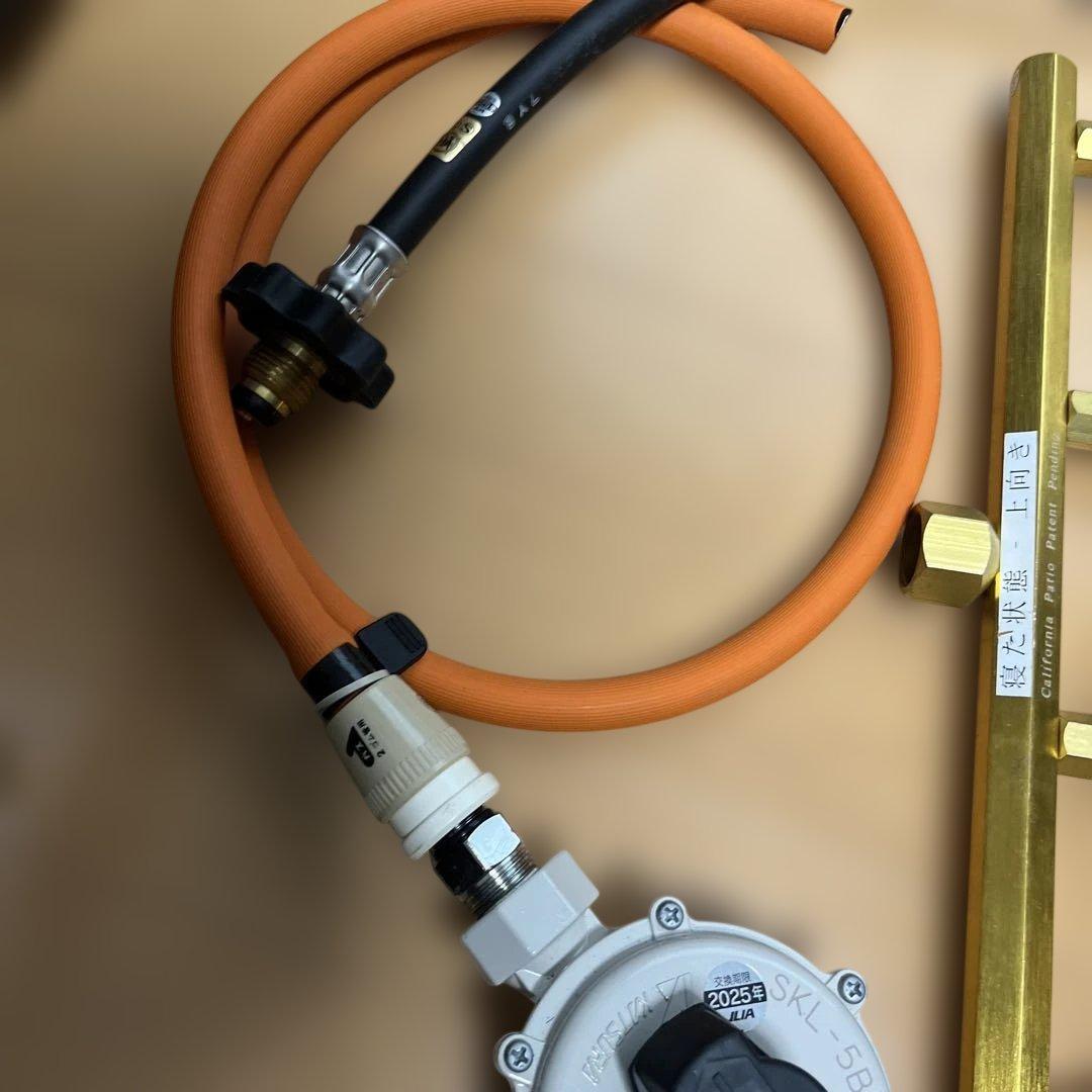 CB缶対応　カセットガス　ガス　アダプター　8STYLE　カルフォルニアパティオ