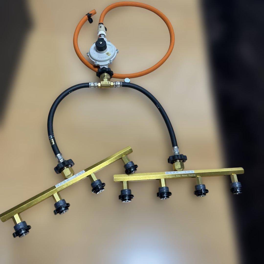 CB缶対応　カセットガス　ガス　アダプター　8STYLE　カルフォルニアパティオ