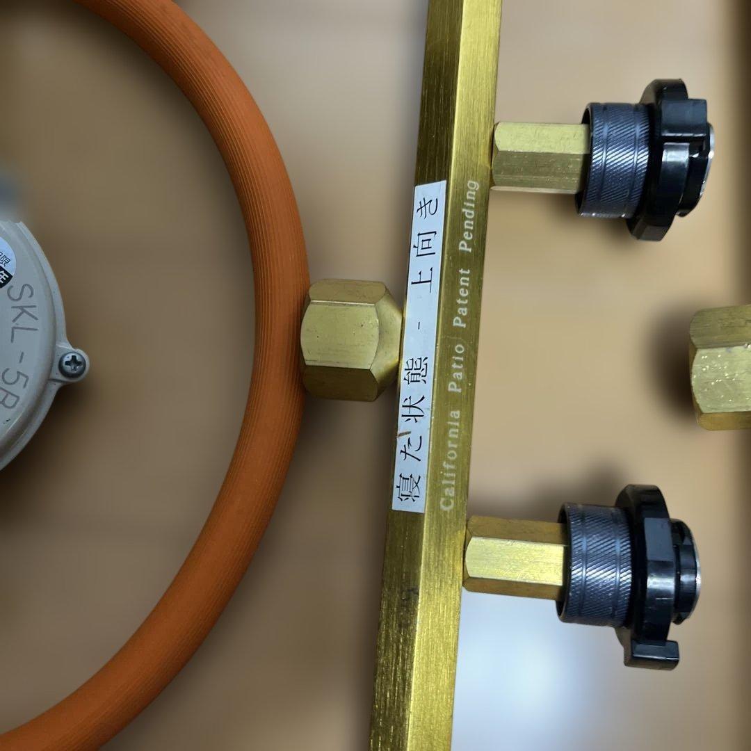 CB缶対応　カセットガス　ガス　アダプター　8STYLE　カルフォルニアパティオ