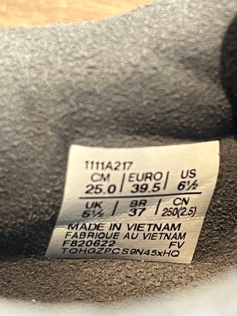 ASICS デスタッキ 25.0センチ ブラック