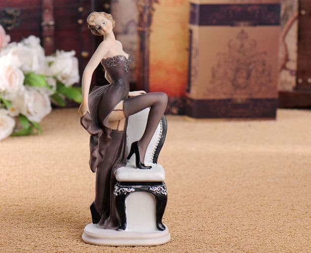 ヨーロッパ式リビング装飾人物樹脂アイデア置物