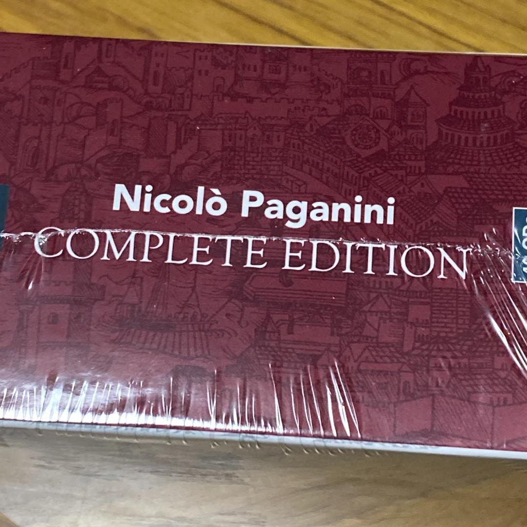 新品未使用　パガニーニ作品全集  40CD BOX 【M33】