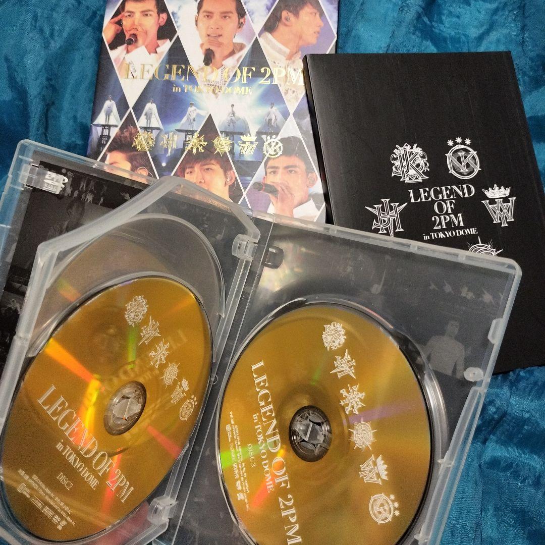 2PMOF2PM＆LEGEND完全生産限定盤DVD＆ミダレテミナLP盤CD