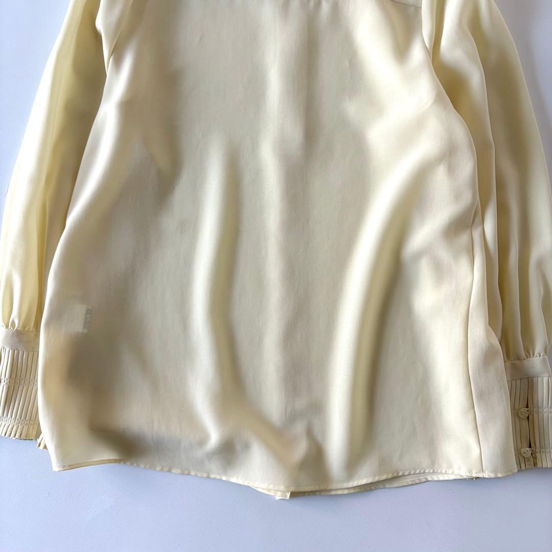 極美品♡　LOUNIE　洗える　2WAY　長袖　ボウタイ　リボン　ブラウス