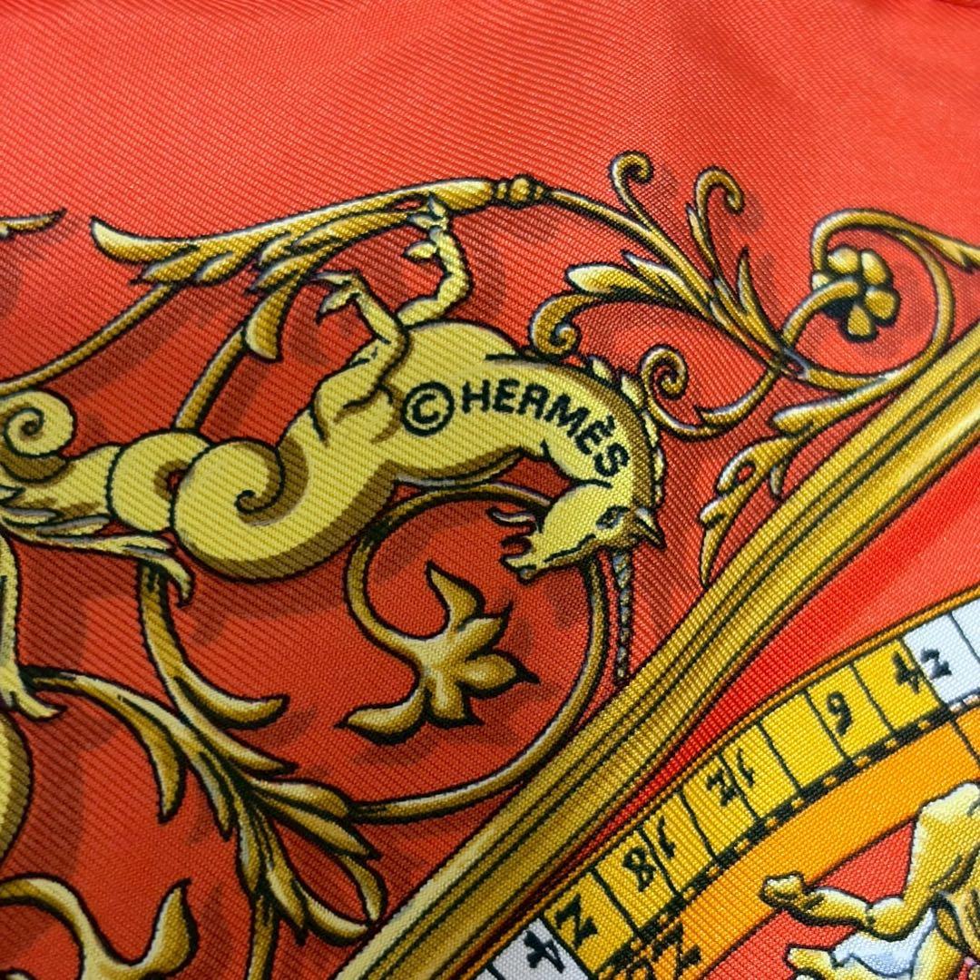 美品 エルメス DIES ET HORE 占星術 プチカレ45 シルク スカーフ