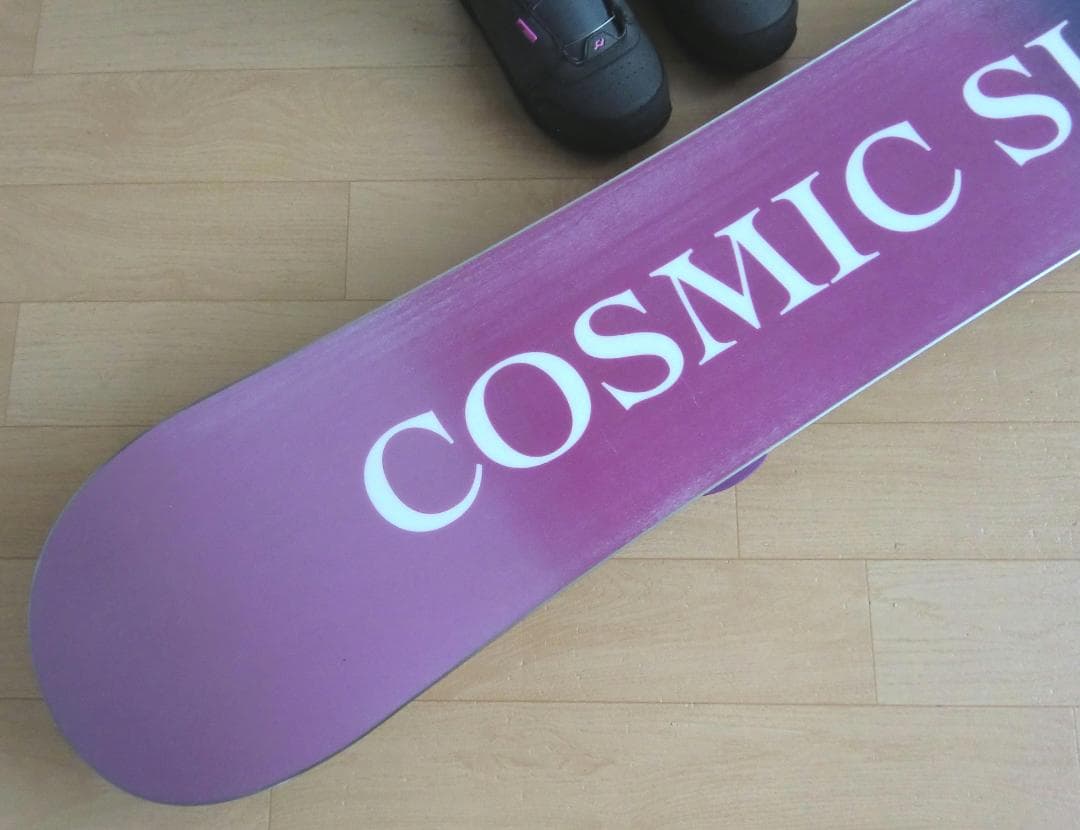 ■最終特価■送料無料■COSMICSURF■女性用スノボセット■板141■