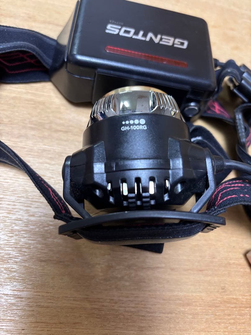 GENTOS ヘッドライトGH-100RG