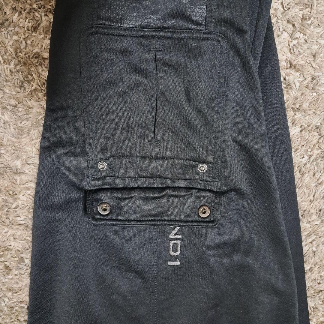 AND1　アンドワン　刺繍ロゴ　カーゴ　トラックパンツ　バスパン