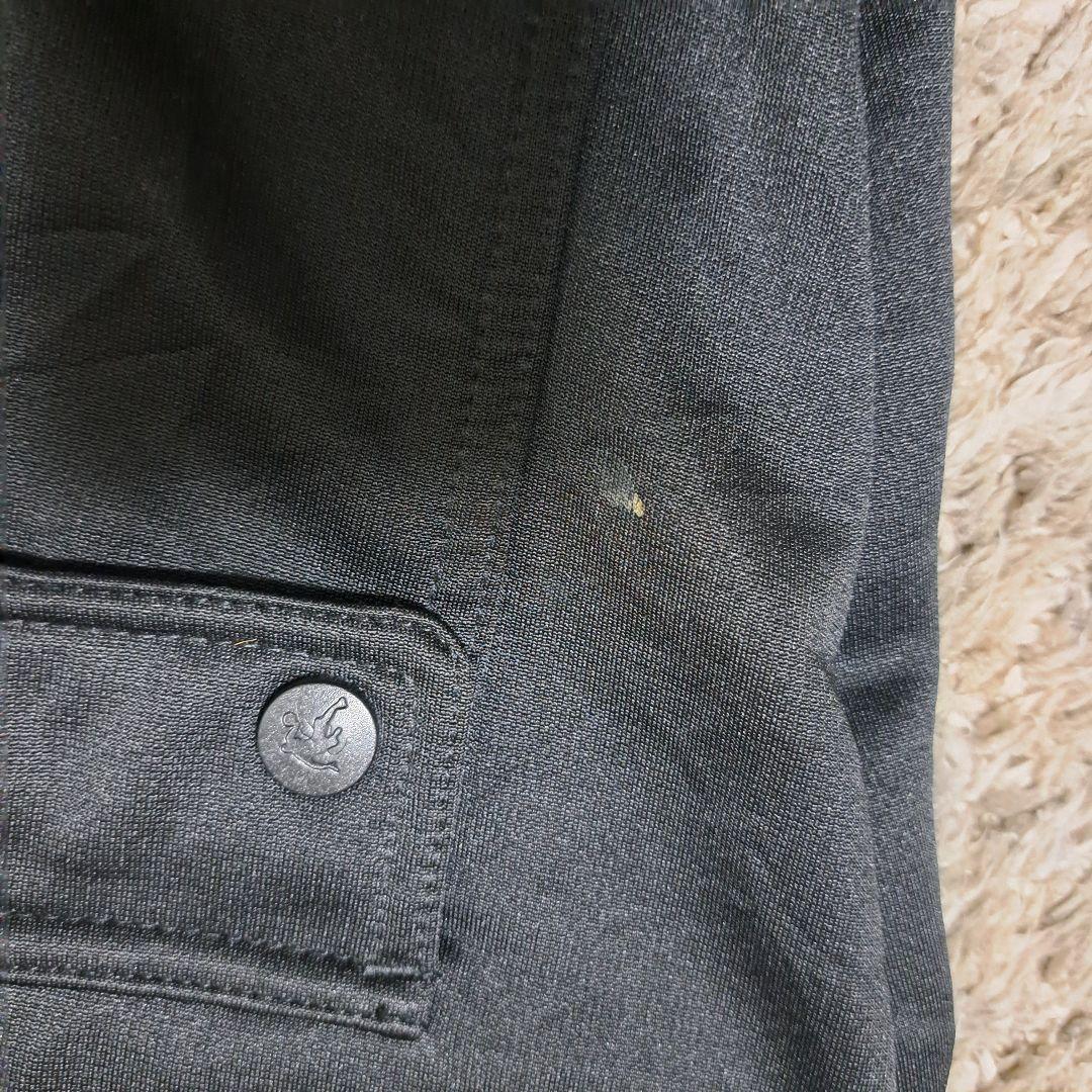 AND1　アンドワン　刺繍ロゴ　カーゴ　トラックパンツ　バスパン