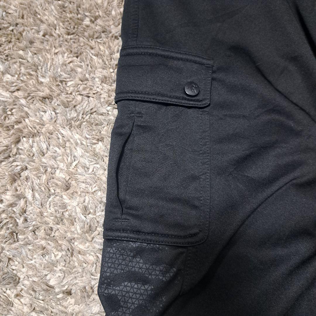 AND1　アンドワン　刺繍ロゴ　カーゴ　トラックパンツ　バスパン