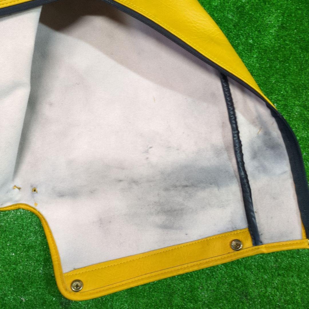 Concerto ゴルフバッグ イエロー　キャディバッグ　合成皮革製