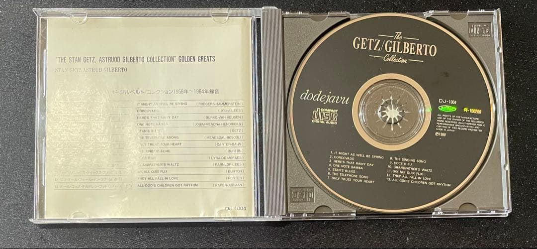 CD スタン・ゲッツ　アストラッド・ジルベルト　コレクション1958-1964