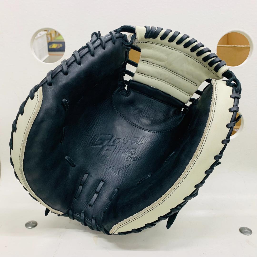 特別価格　ミズノ　オリジナルオーダーグラブ　軟式用　捕手用　MR型　型付け済み