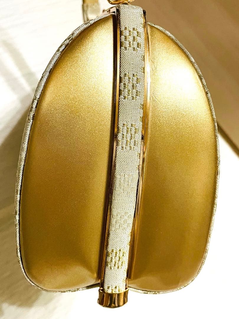 日本製　紗織　ゴールド　帯地 フォーマル用　草履バッグ　セット♡