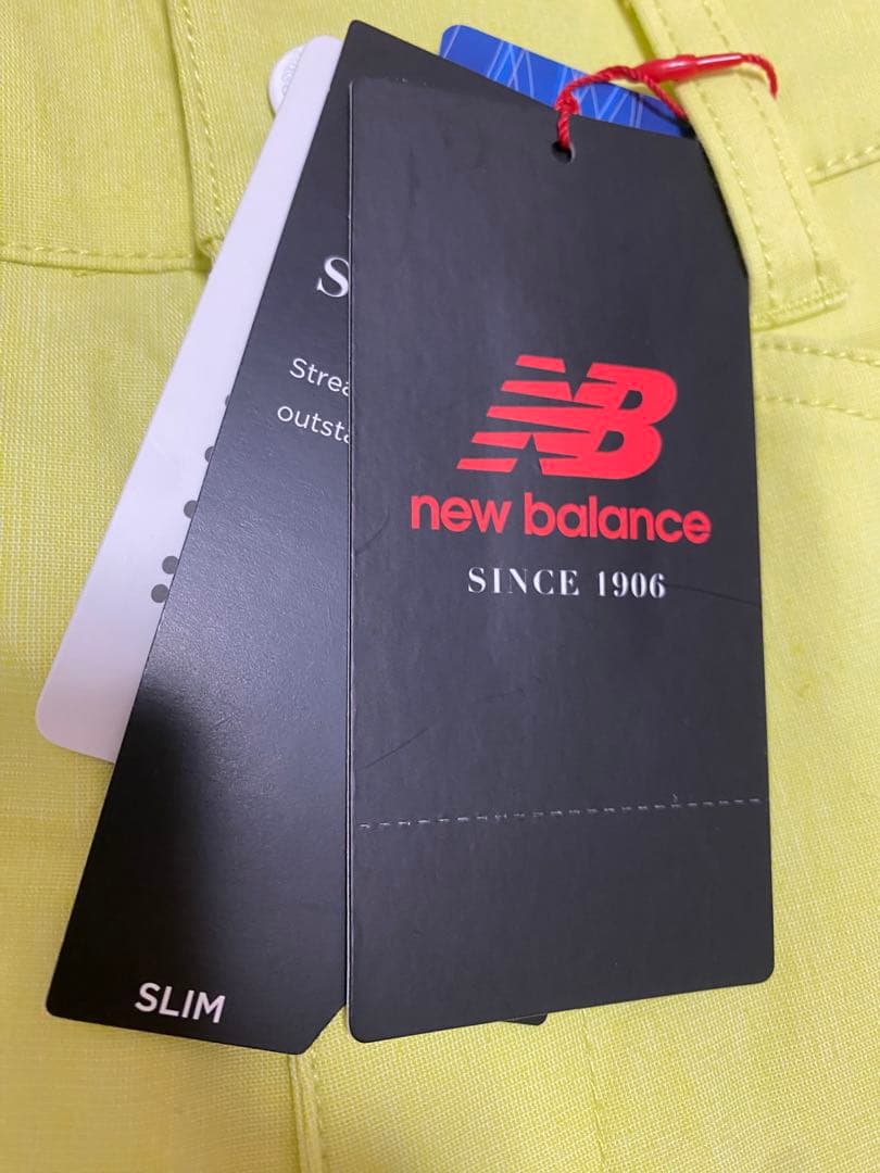 未使用品 ニューバランスゴルフ スリムクロップドパンツ 女性用 0サイズ