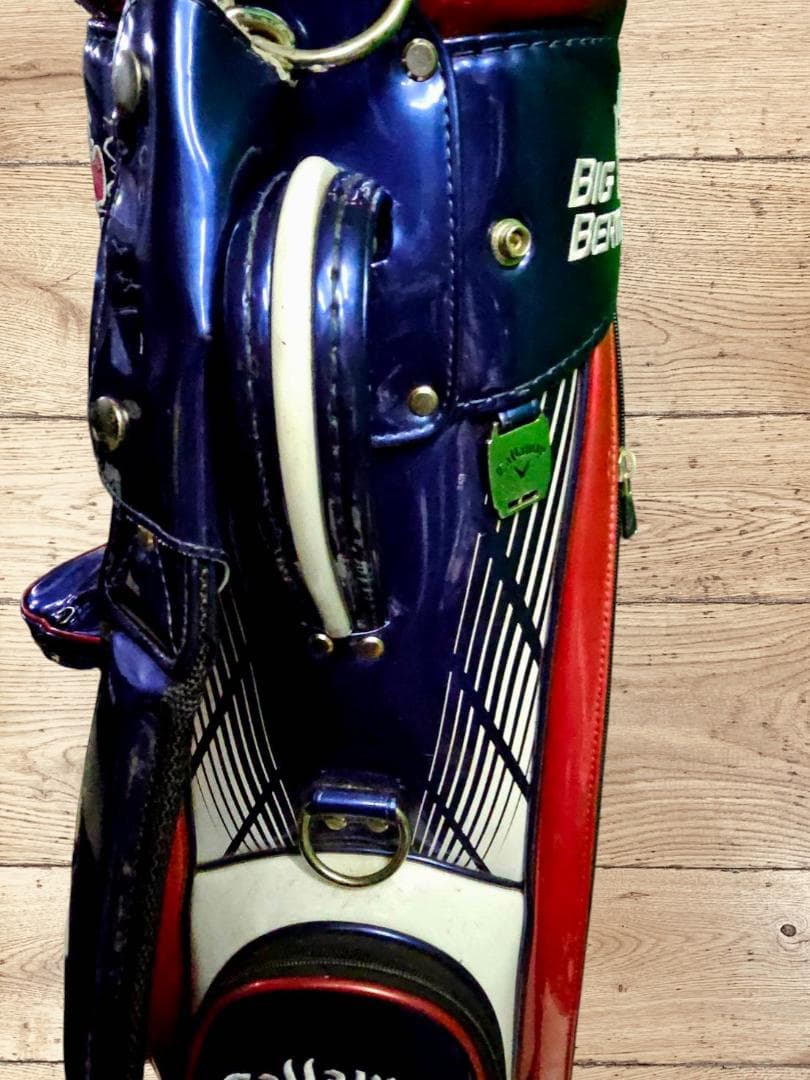 送料無料/美品Callaway Big Bertha エナメル高級キャディバッグ