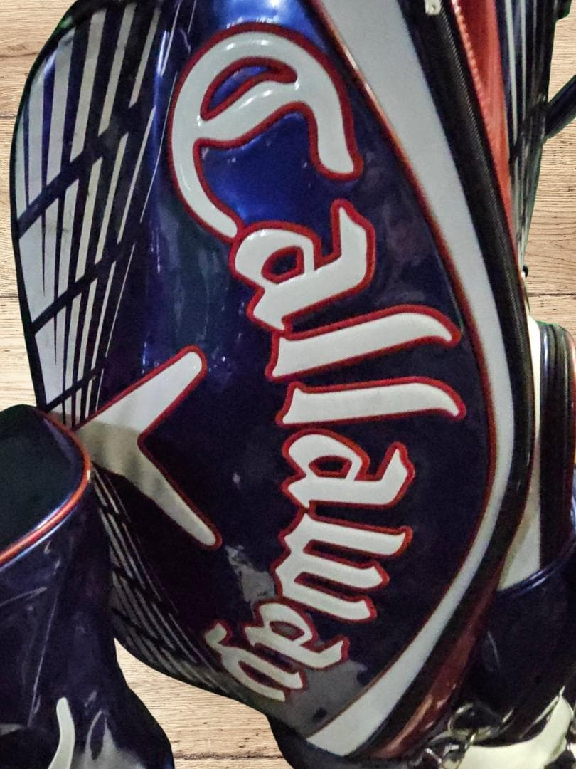 送料無料/美品Callaway Big Bertha エナメル高級キャディバッグ