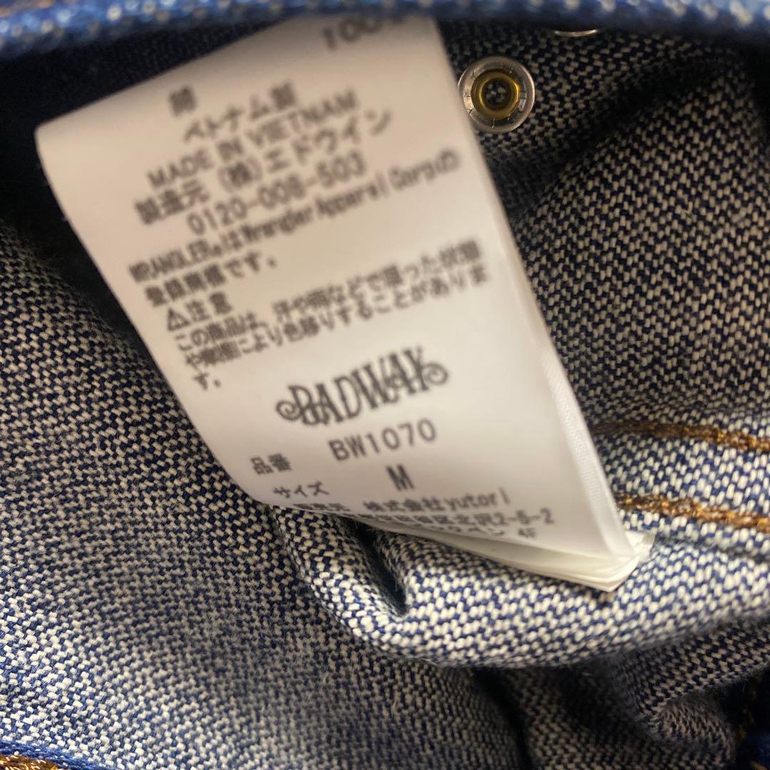 【未使用】Wrangler badway スタッズ デニムジャケット アメカジ