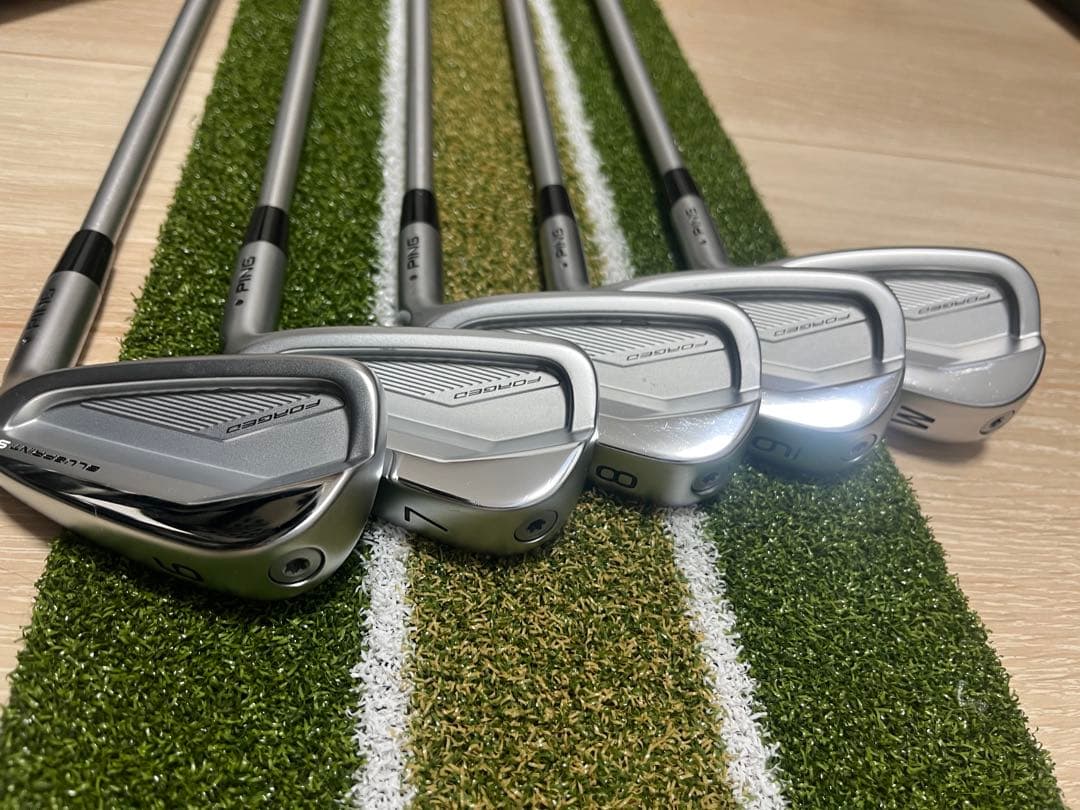 美品特価　ピン ブループリントS アイアン 5本セットKBS c-taper